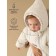 Combineson winter children, height 68 cm, dairy color