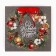 Craft square “Happy New Year”, 22 x 22 x 11cm, New Year