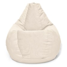 Master-Maserrati positive chair, size m, diameter 70 cm, height 90 cm, velor, vanilla color
