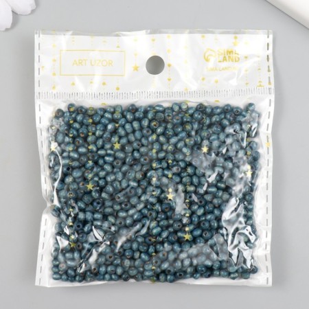 Beads for creativity tree "Gray" d = 0.4 cm set 20 grams-2