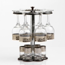Mini-bar 12 objects of wine, Florence, dark 240/50 ml