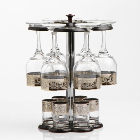 Mini-bar 12 objects of wine, Florence, dark 240/50 ml