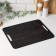 Cutting board is the "gray wood" 36x28 cm