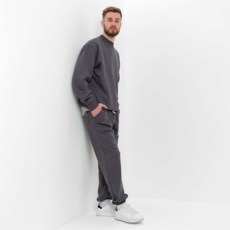 Men's sweatshirt MIST MEN’S CASUAL P. 48, graphite-1