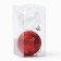 Christmas balls Christmas balls, for the New Year, D = 7 cm, 2 pcs., White and red color