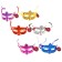 Carnival mask, brilliant, plain, mixtures