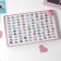 Children's ring "chosen" crystal, mix shape, mix color, dimensionless