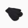 Double mittens, black color, river 10