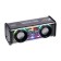 A88, 10 W portable column, transparent, backlight, 1800 mAh, black