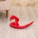 Soft toy "cobra", 15 cm, red color