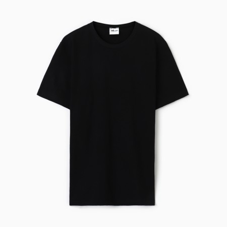 T-shirt male collorista color black rr 42-44