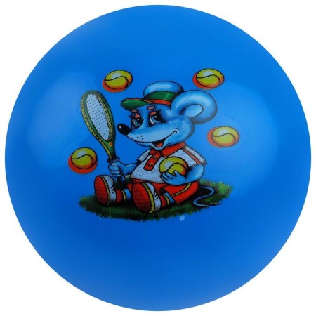 Children's ball "Animals", D = 25 cm, 75 g, color mix-5