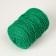 Knitting cord 80% cotton, 20% polyester twisted 3 mm, 185g/45m, 21-green