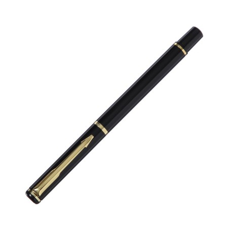 Handle Gift Roller in the leatherette case, black body, gold, silver-1