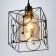 Lamp Bayerlux 2104/1bk E27 40W black 16x16x100 cm