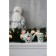 Set of balls plastic D-3.5 cm, 6 pcs "Snow Power" White