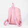 Baby backpack on lightning, 3 outer pockets, pink color