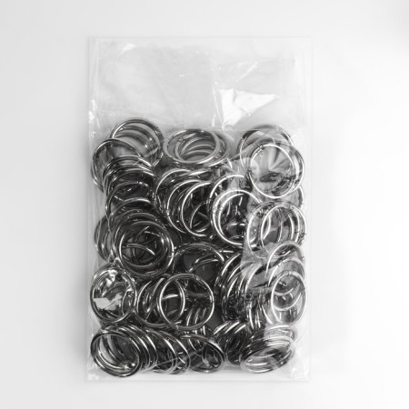 Karabin ring, d = 38/48 mm, thickness - 5 mm, 5 pcs, bronze color-3