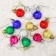 Set of balls plastic D-2.5 cm, 12 pcs "gloss" mix