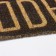 Rug of the hazardous muddy share "Hello. Prefabrication ", 40 × 60 cm