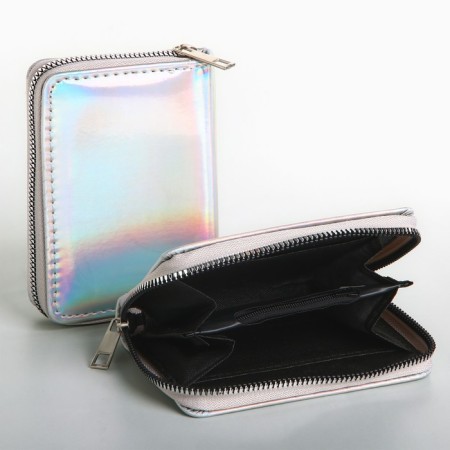 Children's wallet with a holographic effect "Fairytale Fox", 12*2*9.5cm-2