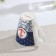 Porcelain share mug "Sailor", 310 ml, blue and white color