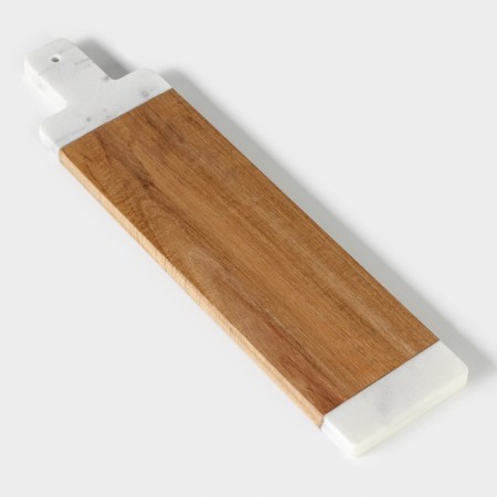 Menzhitsa Magistro Forest Dream, 3 sections, 40 × 10 cm, acacia, marble-5