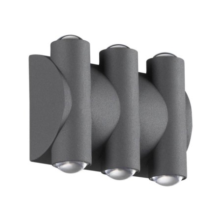 Calle lamp, 6x6W Led, 4000k, 510lm, IP54, gray color.