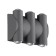 Calle lamp, 6x6W Led, 4000k, 510lm, IP54, gray color.