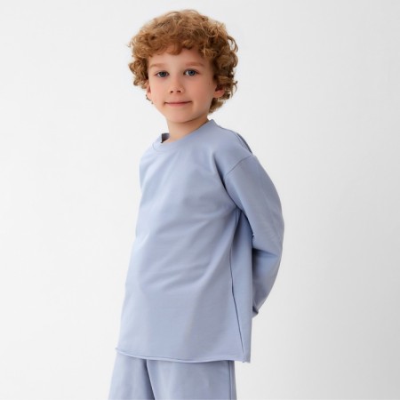 Children's T -shirt with Dl. Rrukawa KAFTAN, p. 30 (98-104 cm), gray-3