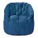Chelsea chair, size 85x85 cm, velor fabric, blue color
