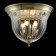 CLECIC CRISTAL Lux, Jugo 0770/104, E14, 4x40 W, 33x24x45 cm, bronze color