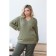Female pulver, size 62, olive color