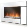 Electric fireplace Electrolux EFP/W-20000S, 2000 W, 2 modes, remote control, mirror