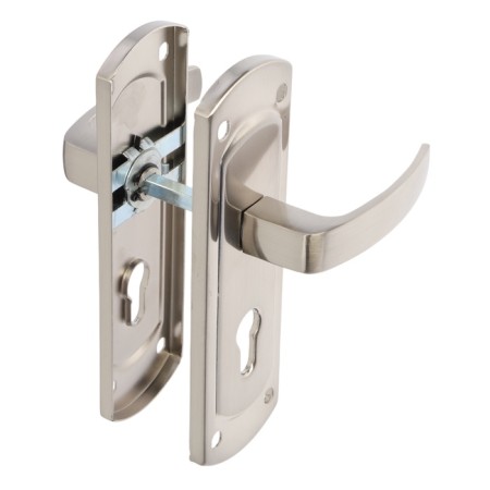 Lockland 002 handles on the bar, m/o 55 mm, color satin nickel-1