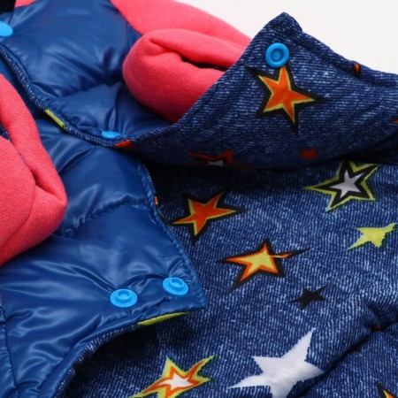 Combineson "Elf", size 12 (DS 28 cm, OG 38 cm, Osh 27 cm), pink-blue-10