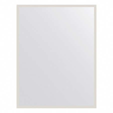 EvoForm mirror in a baguette frame, 20 mm, 66x86 cm, white color