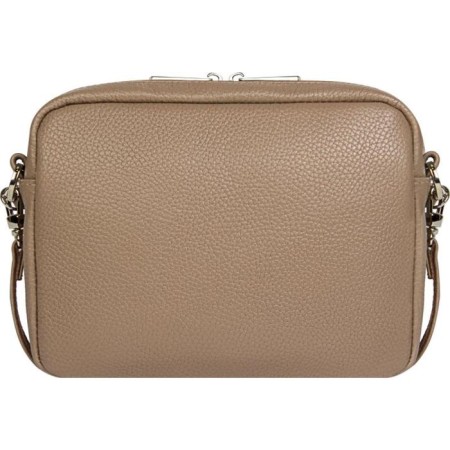 Cross-Bodi Bag with Mumi zipper, with cosmetic bags, beige color-3