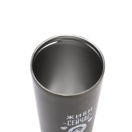 Thermal circle, 500 ml, classic "live now", retains heat 8 hours, 9 x 18.5 cm-3