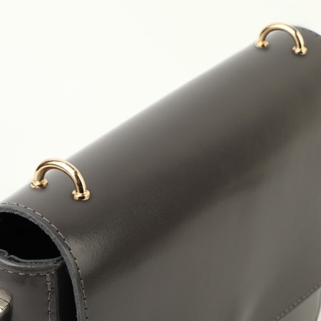Fasteners for handles on a bag, metal, 2.6 × 1.4 × 0.4 cm, 2 pcs, 4 screws, gold color-1