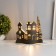 Lamp "Evening City" Led 3haa Black 10.8x19.5x20cm