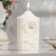 Candle-cylinder wedding "Kame", white, 6 × 11 cm