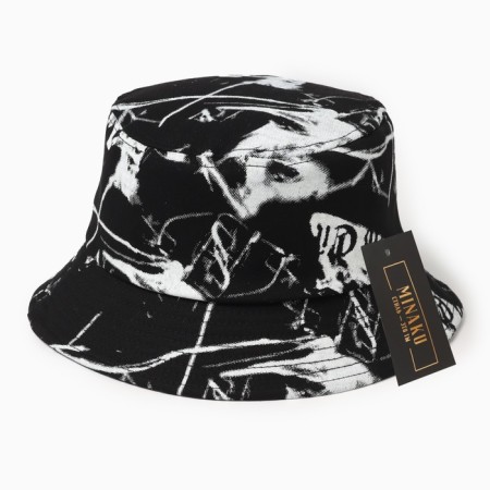 Panama Children's Minaku "Tai-Dai", Black/White Color, Rr. 54-4