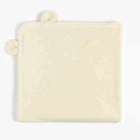 Set for bathing the crumb I (a concrete towel 85*85 ± 2cm, a towel 40*55cm, mittens) milk-2