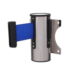 Wall block with exhaust ribbon-180cm, blue, height-13.5cm, width 11cm