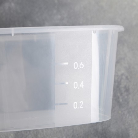 Container for products with a measuring scale "Biofresh", 900 ml, color mix-3