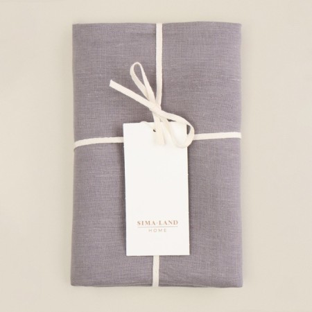 Decorative pillowcase SL Home Linen 40*40 cm, col. Gray, 100%linen-9