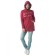 Women's tunic EVERYTHING IS Possible, size 44, burgundy color