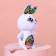 Soft toy with sequins "Bunny Mila", 26 cm x 9 cm x 15 cm