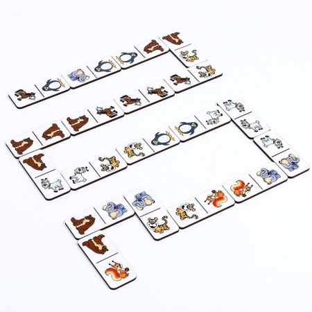 Game table domino "Zoo"-4